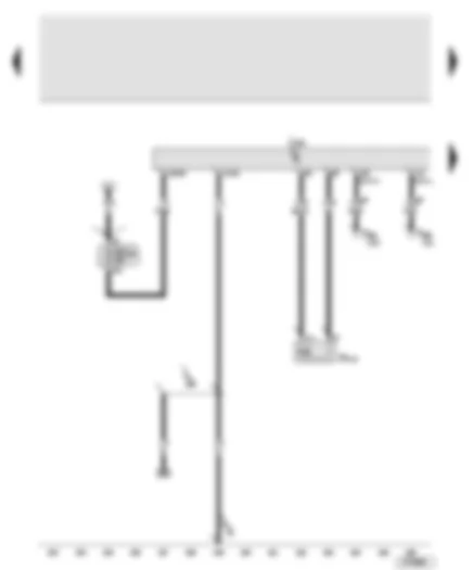 Wiring Diagram  AUDI A8 2007 - Onboard supply control unit 2 - servotronic