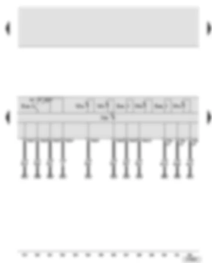 Wiring Diagram  AUDI A8 2007 - Roof electronics control unit - interior light - front interior light button - reading light button