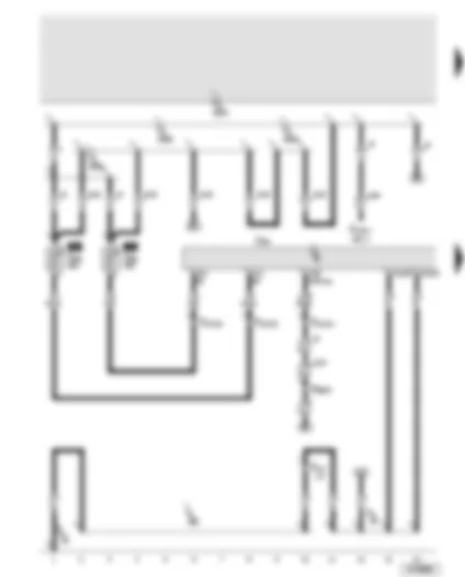 Wiring Diagram  AUDI A8 2010 - Front passenger seat - front passenger seat adjustment with memory control unit - fuses