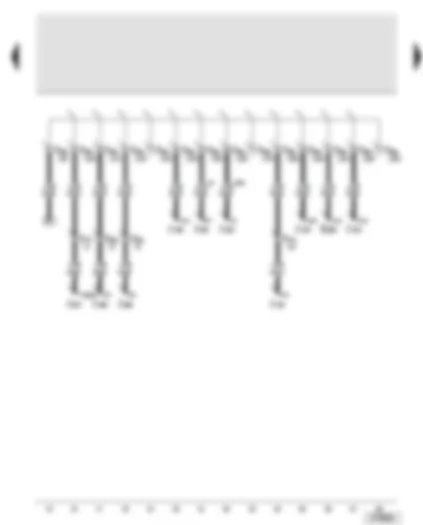 Wiring Diagram  AUDI A8 2003 - CAN separating connector left