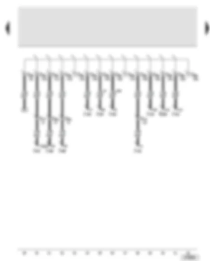 Wiring Diagram  AUDI A8 2003 - CAN separating connector left