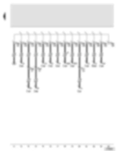 Wiring Diagram  AUDI A8 2003 - CAN separating connector right