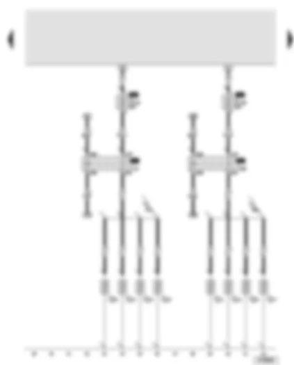 Wiring Diagram  AUDI A8 2010 - Glow plug relay - glow plugs