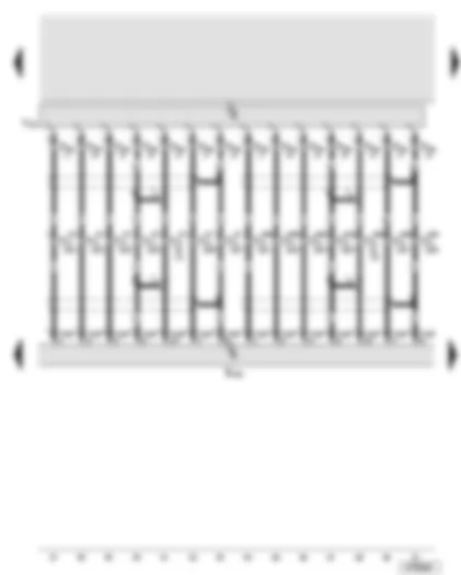 Wiring Diagram  AUDI A8 2010 - Multimedia system signal splitter - multimedia display unit 1