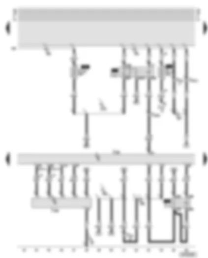 Wiring Diagram  AUDI A8 2002 - Diesel direct injection system control unit - injection pump control unit - diesel direct injection system relay