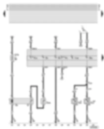 Wiring Diagram  AUDI A8 2001 - Dash panel insert - warning lamps - fuel pump