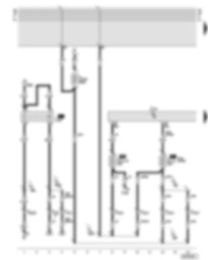 Wiring Diagram  AUDI A8 2002 - Starter inhibitor relay - automatic gearbox control unit