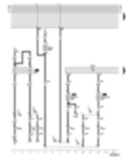 Wiring Diagram  AUDI A8 2000 - Starter inhibitor relay - automatic gearbox control unit