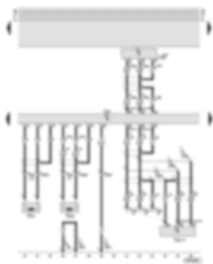 Wiring Diagram  AUDI A8 2000 - Automatic gearbox control unit - gearbox speed sender - gearbox input speed sender