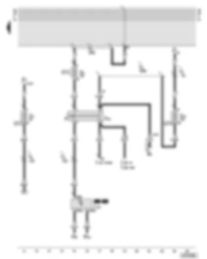 Wiring Diagram  AUDI A8 2001 - Brake light switch - cruise control system brake pedal switch (diesel direct injection system)