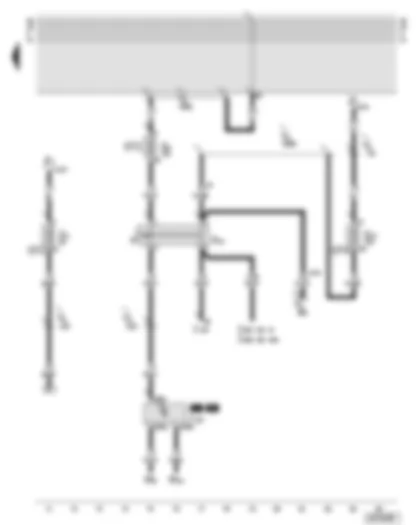 Wiring Diagram  AUDI A8 2002 - Brake light switch - cruise control system brake pedal switch (diesel direct injection system)
