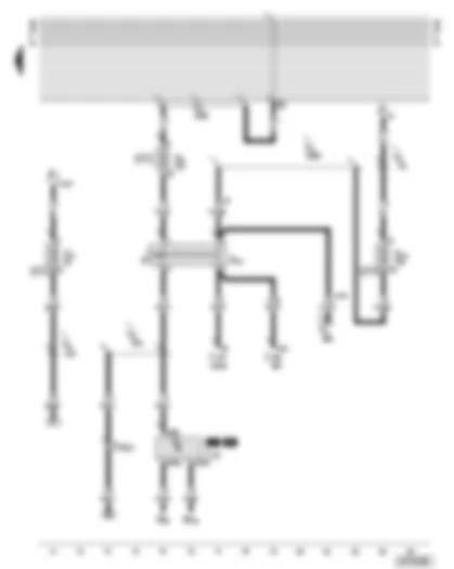 Wiring Diagram  AUDI A8 2000 - Brake light switch - cruise control system brake pedal switch (diesel direct injection system)