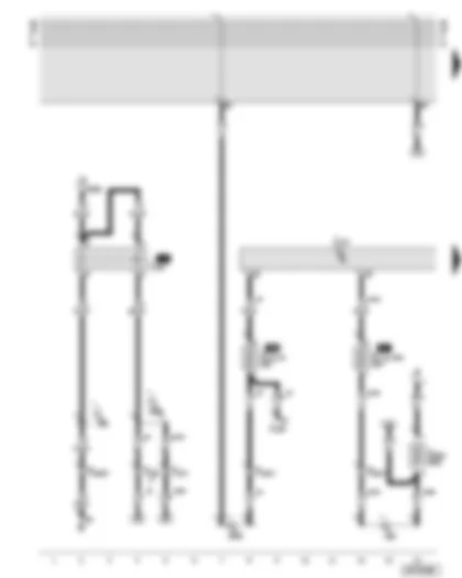 Wiring Diagram  AUDI A8 2002 - Starter inhibitor relay - automatic gearbox control unit