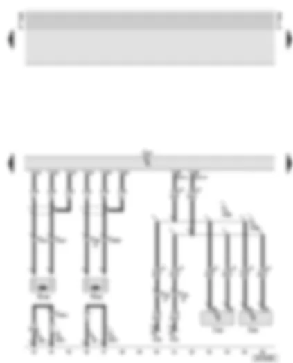 Wiring Diagram  AUDI A8 2002 - Automatic gearbox control unit - gearbox speed sender - gearbox input speed sender