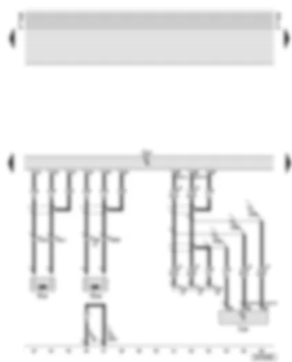 Wiring Diagram  AUDI A8 2000 - Automatic gearbox control unit - gearbox speed sender - gearbox input speed sender