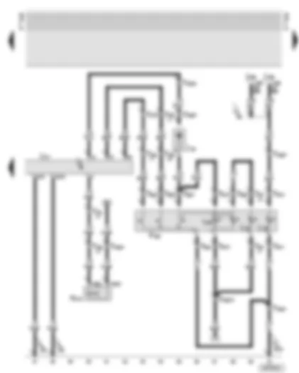 Wiring Diagram  AUDI A8 2002 - Automatic gearbox control unit - Tiptronic switch - selector lever lock solenoid