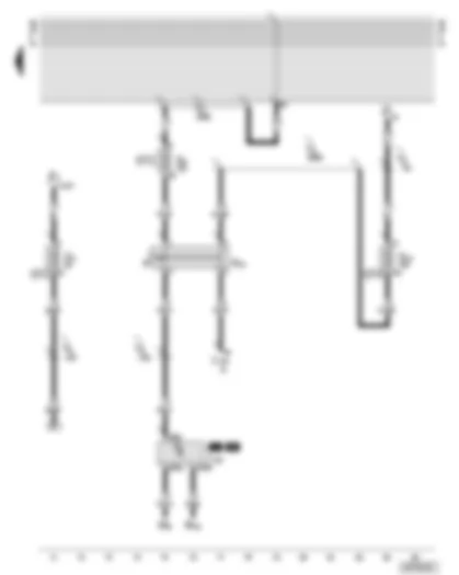 Wiring Diagram  AUDI A8 2001 - Brake light switch - cruise control system brake pedal switch (diesel direct injection system)