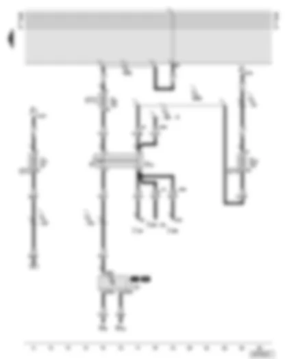 Wiring Diagram  AUDI A8 2002 - Brake light switch - cruise control system brake pedal switch (diesel direct injection system)