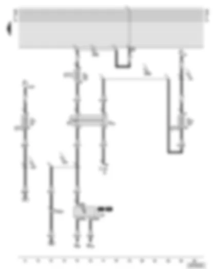 Wiring Diagram  AUDI A8 2000 - Brake light switch - cruise control system brake pedal switch (diesel direct injection system)