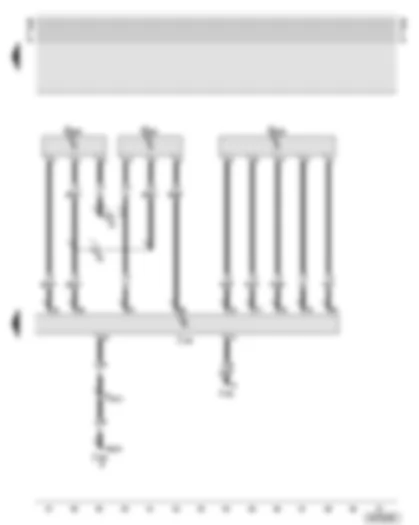 Wiring Diagram  AUDI A8 2002 - Lateral acceleration sender - brake pressure sender - yaw rate sender
