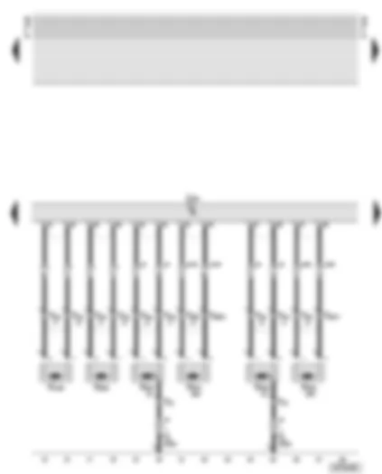 Wiring Diagram  AUDI A8 2000 - Side airbags for front and rear seats