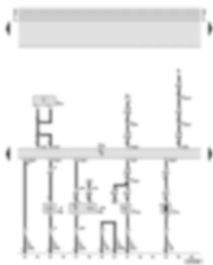 Wiring Diagram  AUDI A8 2001 - Anti-theft alarm system horn - anti-theft alarm system contact switch - central locking and anti-theft alarm system aerial - central locking motor