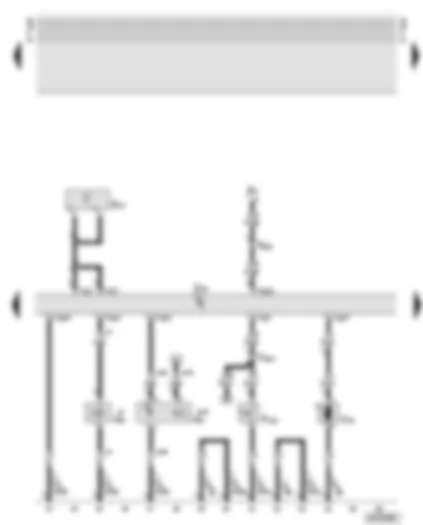 Wiring Diagram  AUDI A8 2000 - Anti-theft alarm system horn - anti-theft alarm system contact switch - central locking and anti-theft alarm system aerial - central locking motor