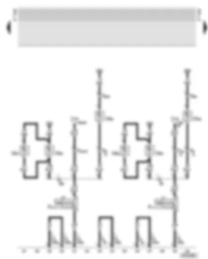 Wiring Diagram  AUDI A8 2000 - Door contact switch - rear left and rear right - entry light - rear left and rear right