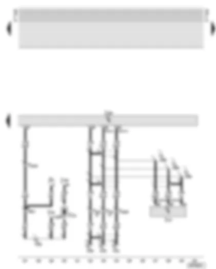 Wiring Diagram  AUDI A8 2000 - Motronic control unit - data wire