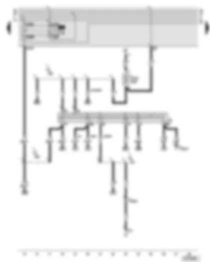 Wiring Diagram  AUDI A8 2000 - X contact relief relay - ignition/starter switch