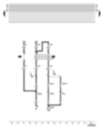 Wiring Diagram  AUDI A8 2001 - Starter inhibitor relay