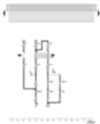 Wiring Diagram  AUDI A8 2000 - Starter inhibitor relay