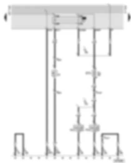 Wiring Diagram  AUDI A8 2001 - Dual tone horn relay - dual tone horn