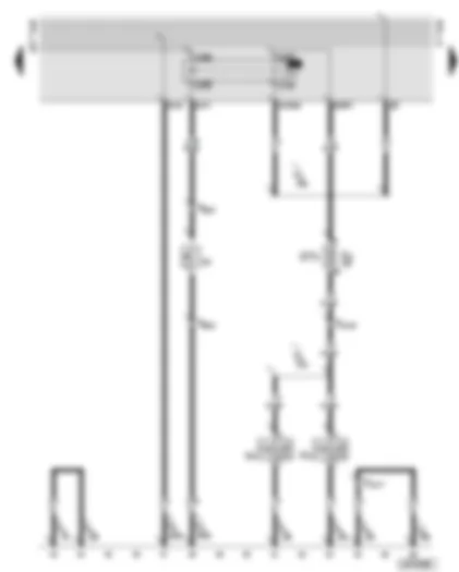 Wiring Diagram  AUDI A8 2000 - Dual tone horn relay - dual tone horn