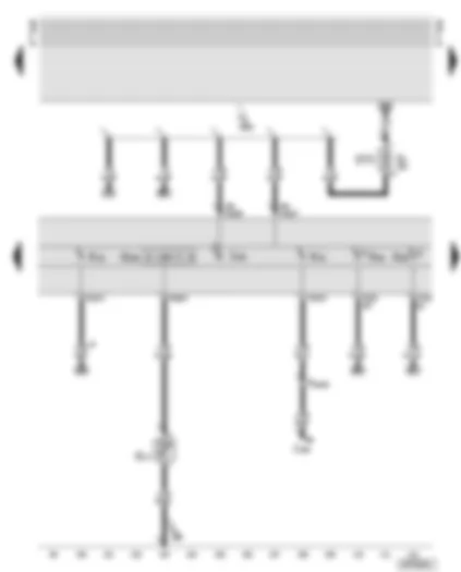 Wiring Diagram  AUDI A8 2001 - Dash panel insert - ambient temperature sensor