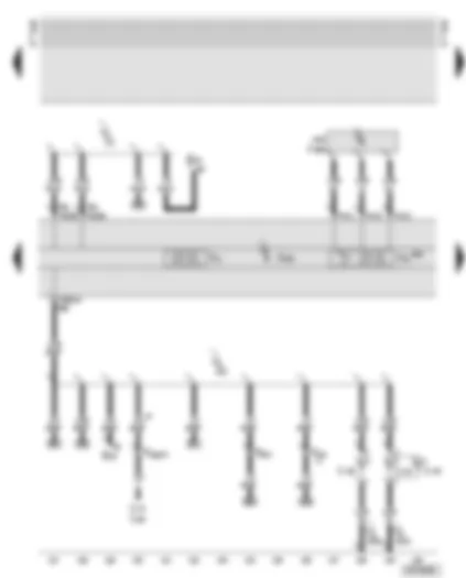 Wiring Diagram  AUDI A8 2001 - Dash panel insert - digital clock - radio wave controlled clock - shelf illumination - cup holder illumination