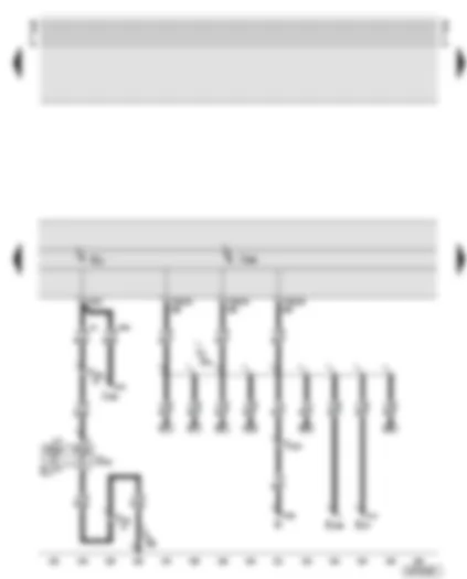Wiring Diagram  AUDI A8 2002 - Dash panel insert - coolant temperature senders - connection for switch illumination