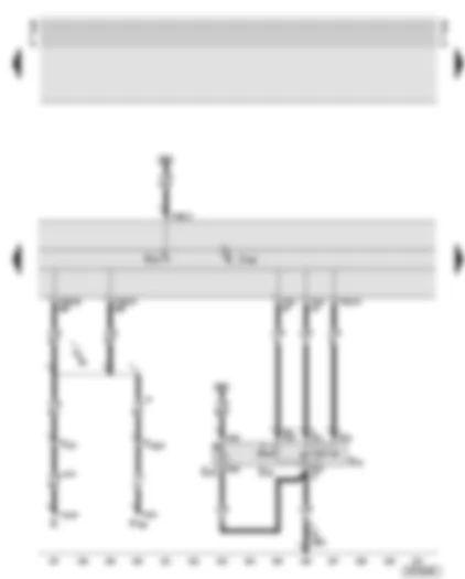 Wiring Diagram  AUDI A8 2001 - Dash panel insert - function selection switch - reset button