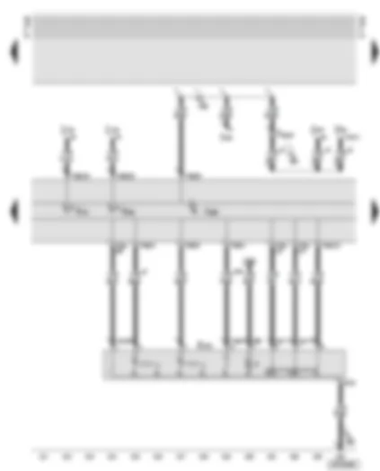 Wiring Diagram  AUDI A8 2002 - Dash panel insert - function selection switch II in centre console