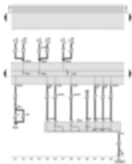 Wiring Diagram  AUDI A8 2000 - Dash panel insert - function selection switch II