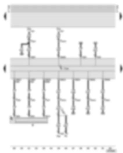 Wiring Diagram  AUDI A8 2000 - Dash panel insert - radio connections