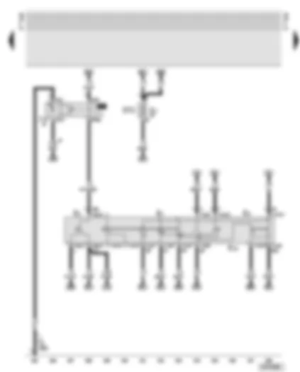 Wiring Diagram  AUDI A8 2001 - Lighting switch - turn signal switch - headlight dipper/flasher switch - parking light switch - hazard warning light relay