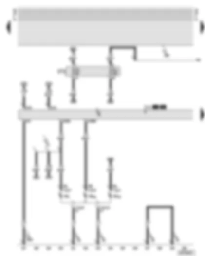 Wiring Diagram  AUDI A8 2000 - Bulb monitoring device - left headlight