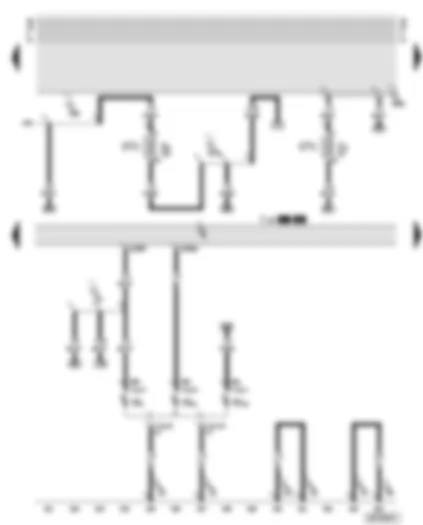 Wiring Diagram  AUDI A8 2001 - Bulb monitoring device - right headlight