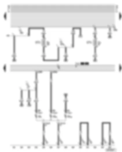 Wiring Diagram  AUDI A8 2000 - Bulb monitoring device - right headlight