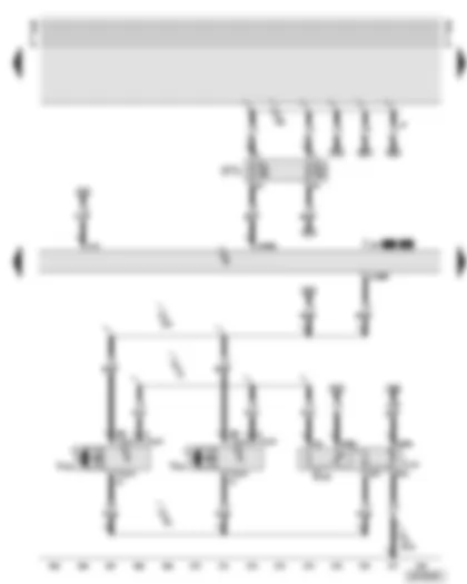 Wiring Diagram  AUDI A8 2002 - Bulb monitoring device - headlight range control