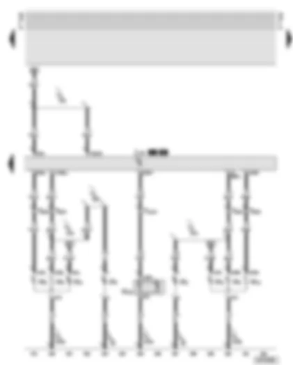 Wiring Diagram  AUDI A8 2001 - Bulb monitoring device - tail lights - brake lights