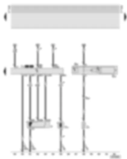Wiring Diagram  AUDI A8 2001 - Automatic intermittent wash/wipe relay - windscreen wiper motor - headlight washer system pump - heated rear window switch - heated rear window