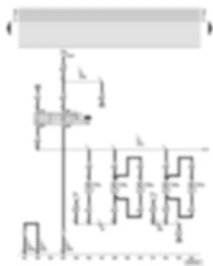 Wiring Diagram  AUDI A8 2000 - Entry and footwell lighting relay - entry lights - footwell lights on driver