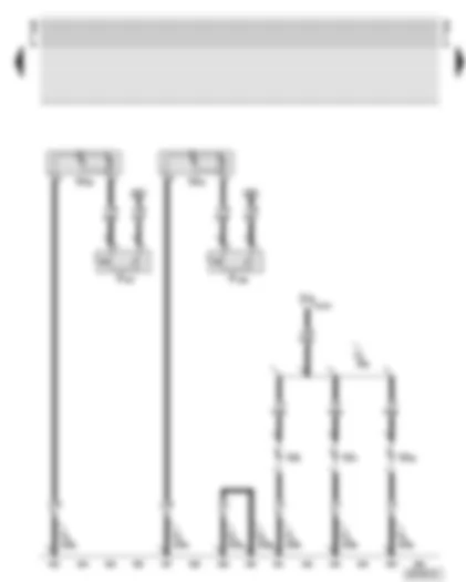 Wiring Diagram  AUDI A8 2000 - Illuminated vanity mirrors - luggage compartment lights